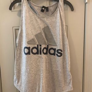 Grey adidas tank
